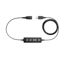 Jabra LINK 260 - Adaptador para auriculares - USB (M) a Desconexión rápida (M)