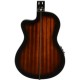 Ibanez Acoustic/Electric Thin-Line Classical Guitar (Dark Violin Sunburst)