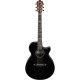 Ibanez Series Acoustic-Electric Grand Concert Guitar (Black High Gloss)