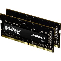 Kingston 32GB FURY Impact DDR4 2666 MHz SO-DIMM Memory Kit (2 x 16GB)