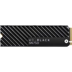 WD 500GB WD_BLACK SN750 NVMe M.2 Internal SSD with Heatsink