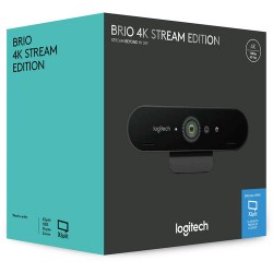 Cámara web Logitech BRIO Ultra HD Pro