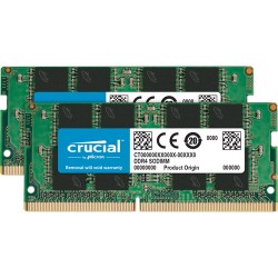 Juego de memoria SODIMM DDR4 de 3200 MHz para computadora portátil Crucial de 32 GB (2 x 16 GB)