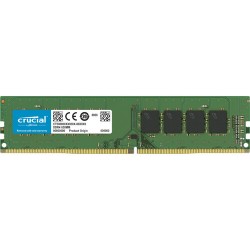 Módulo de memoria UDIMM Crucial DDR4 de escritorio de 8 GB a 3200 MHz (1 x 8 GB)