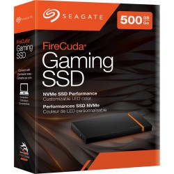 SSD externo Seagate FireCuda Gaming USB 3.2 Gen2x2 tipo C de 500 GB