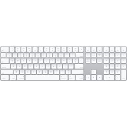 Teclado inalámbrico Apple Magic con teclado numérico (plateado)