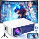 Projector with 5G WiFi and Bluetooth, Outdoor Portable Mini Projectors Support 4K