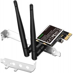 Adaptador inalámbrico N 600Mbps (2.4GHz 300Mbps y 5GHz 300Mbps) PCIE WiFi