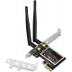 Adaptador inalámbrico N 600Mbps (2.4GHz 300Mbps y 5GHz 300Mbps) PCIE WiFi