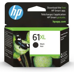 HP Tinta negra de alto rendimiento 61XL