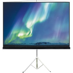 Klip Xtreme KPS-113 - Projection screen with tripod - 92"