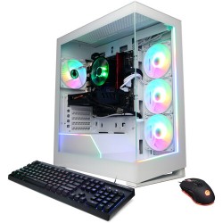 CyberPowerPC Gamer Supreme Liquid Cool GMAI3800CPG Computadora de escritorio (Blanco)