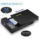 Caja externa USB 3.5 SATA y SSD hasta 10TB
