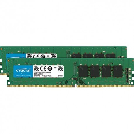 Kit de módulo de memoria DIMM DDR4 2666 MHz Crucial de 16 GB (2 x 8 GB)