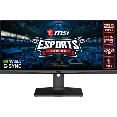 Monitor MSI Optix29.5" 21:9 200 Hz G-SYNC IPS