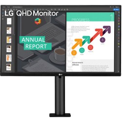 Monitor LG27" 16:9 IPS with Ergonomic Stand