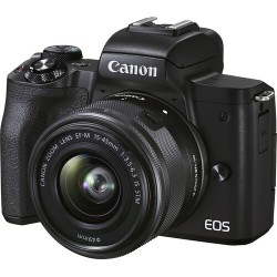 Camera Canon EOS M50 Mark II Mirrorless with 15-45mm Lens (Black)