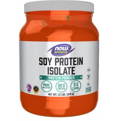Now Foods Proteína de Soja Isolate sin sabor 1.2 libras