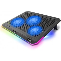 Havit Almohadilla de refrigeración RGB para laptop de 15.6 a 17 pulgadas