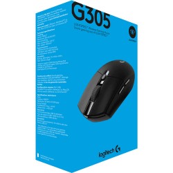 Logitech G G305 LIGHTSPEED Wireless Mouse (Black)