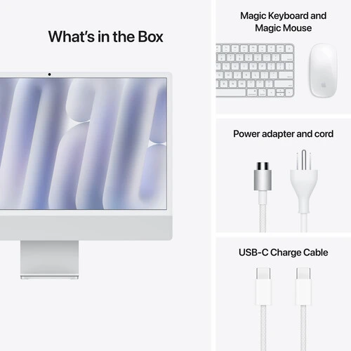 Apple iMac 24 M4 24GB 512GB Plateada