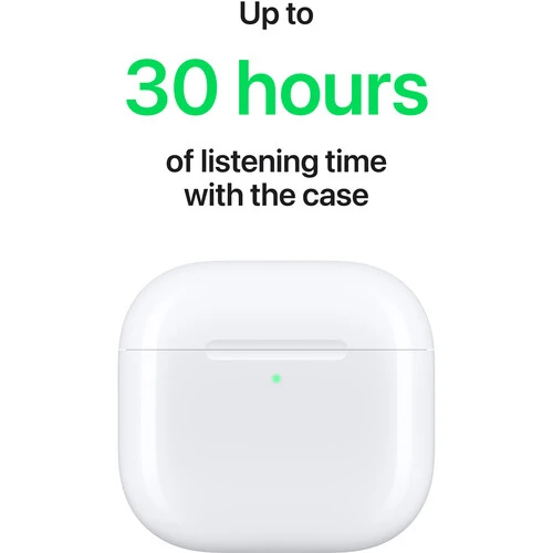 Apple AirPods 4 USB-C Chip H2 Audio Espacial Blancos