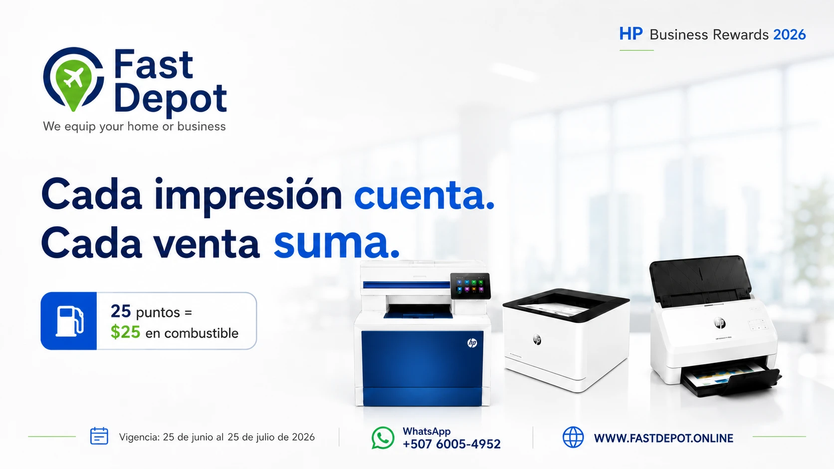 HP Business Rewards 2026 en Fast Depot